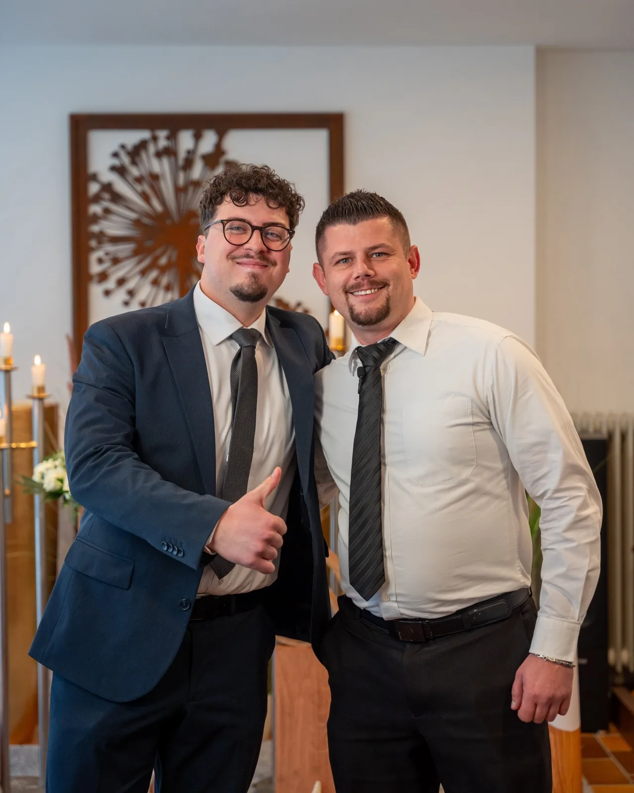 Unsere Mitarbeiter Gerrit und Patrick